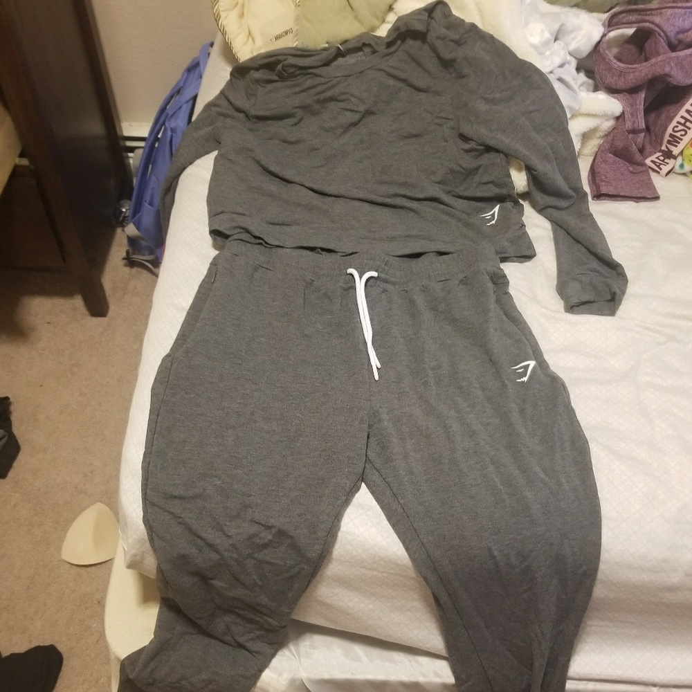 Gym shark lounge collection set